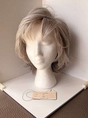 Jon Renau NAOMI in Oyster 56F51, LF, Monotop, HF, NWT Synthetic Wig